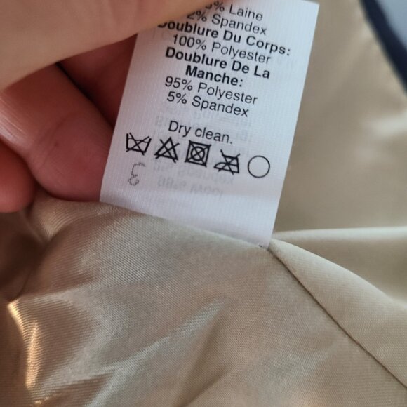 J.CREW Schoolboy Blazer Sz 4 Navy Blue NEW Career Preppy Wool Old Money Heritage - Picture 9 of 10